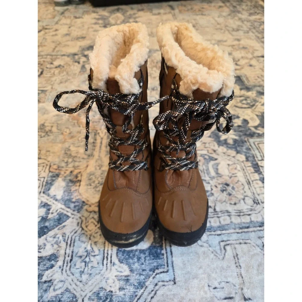 Bearpaw Women's Size 7 Desdemona Waterproof Fleece Lined Winter Boots